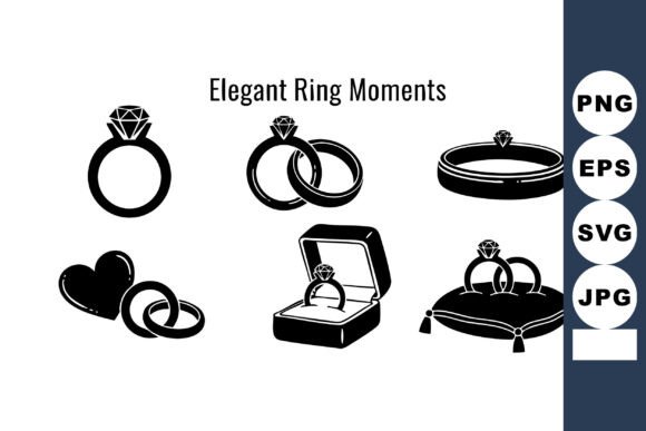 Designing Romance: The Power of Black Silhouette Rings