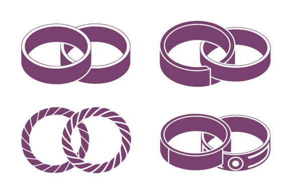 Isometric Wedding Band Vector: A Designer's Secret Weapon