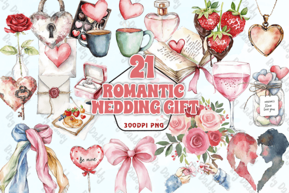 Stunning Visuals: The Ultimate Romantic Wedding Gift PNG