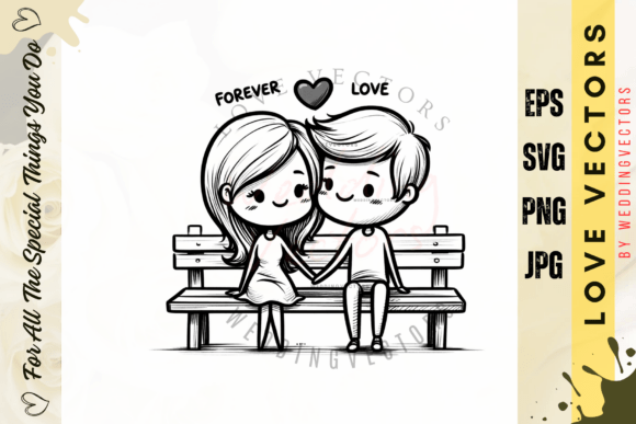 The Timeless Romance of C680: Wedding Couple & Love Vectors