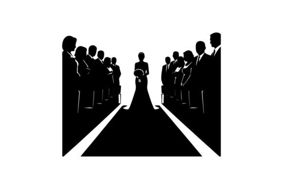 Wedding Ceremony Vector Illustration Wit: A Designer's Secret Weapon